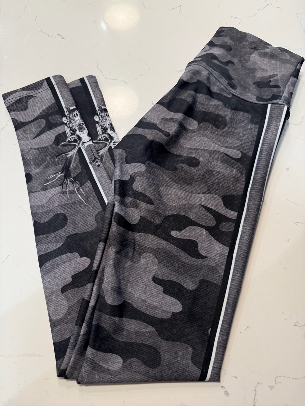 Venor black Gray Camo Leggings